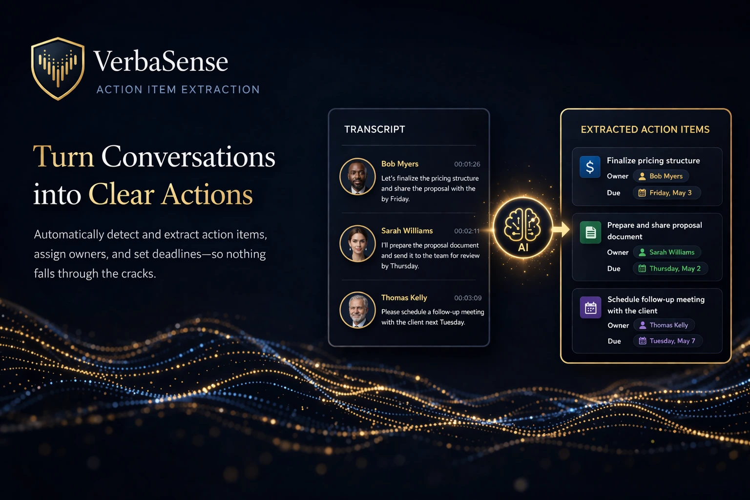 Illustration: Action extraction